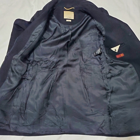 Wilfred Cocoon Coat Italian Wool Cashmere Blend Black XSmall - Picture 8 of 15